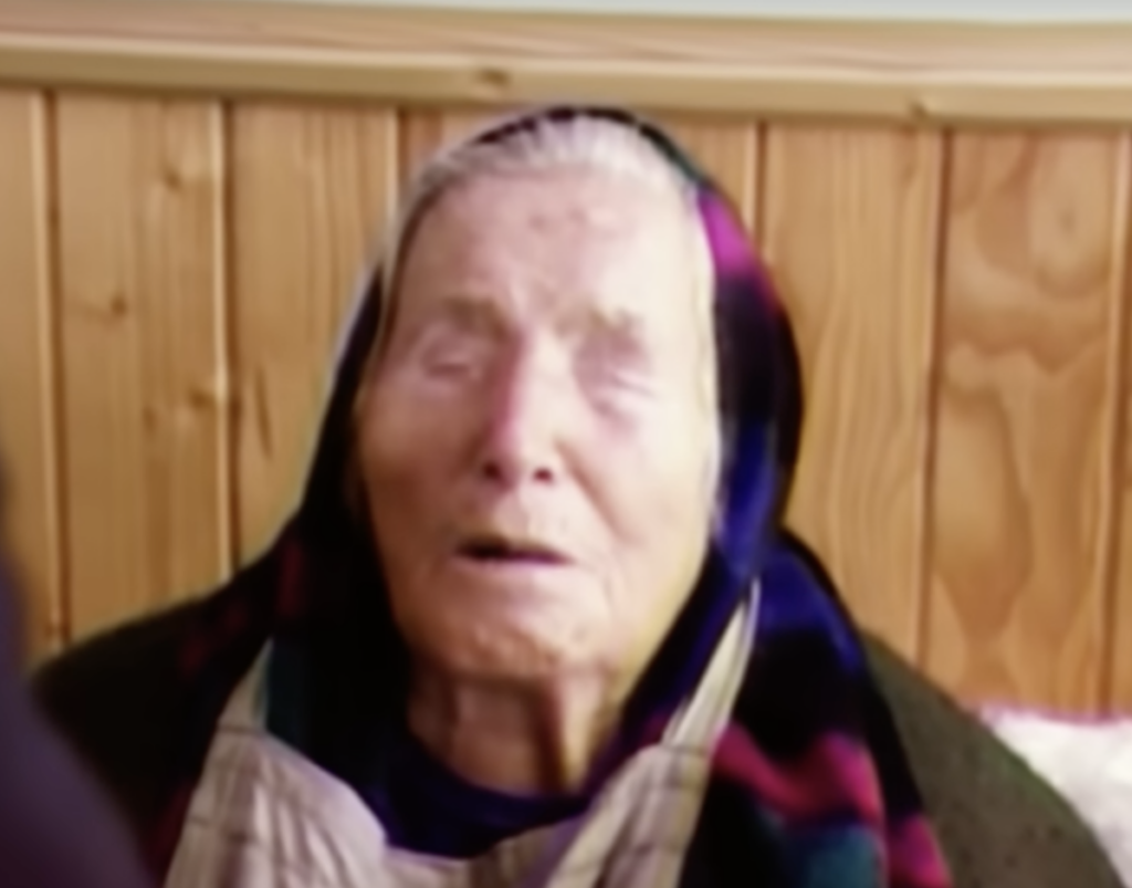 Baba Vanga in a YouTube video